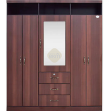 Cargar imagen en el visor de la galería, ROPERO FAMESA BOLONIA INNOVA WENGHE LISO MELAMINA