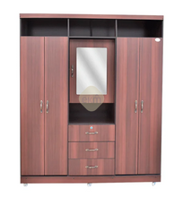 Cargar imagen en el visor de la galería, ROPERO FAMESA BETANIA INNOVA WENGHE LISO MELAMINA