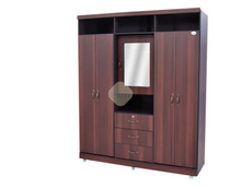 Cargar imagen en el visor de la galería, ROPERO FAMESA BETANIA INNOVA WENGHE LISO MELAMINA