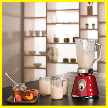 Cargar imagen en el visor de la galería, Licuadora Oster 3 velocidades Vaso de Vidrio Color Rojo