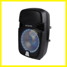 Cargar imagen en el visor de la galería, Bocina AIWA 1000W PMPO de 15" con micrófono AWSP15TW