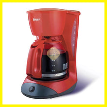 Cargar imagen en el visor de la galería, Cafetera Oster® 12 tazas color rojo