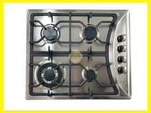 Cargar imagen en el visor de la galería, ESTUFA EMPOTRABLE IML ACERO INOXIDABLE 4Q DE LUJO