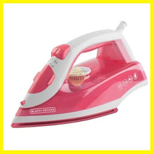 Cargar imagen en el visor de la galería, Plancha de vapor Black & Decker suela antiadherente IRBD203