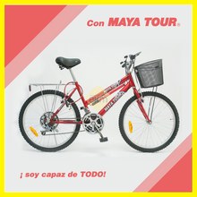 Cargar imagen en el visor de la galería, BICICLETA MAYA TOUR 24 DE DAMA 18 VELOCIDADES