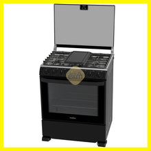 Cargar imagen en el visor de la galería, Estufa Mabe de 6 quemadores con horno y cubierta de vidrio templado