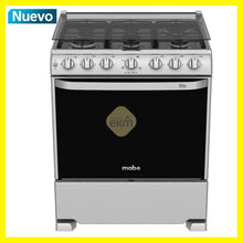 Cargar imagen en el visor de la galería, Estufa Mabe de 6 quemadores con horno y cubierta de vidrio templado