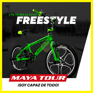 BICICLETA MAYA TOUR 20 FREESTYLE