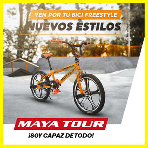 BICICLETA MAYA TOUR 20 FREESTYLE