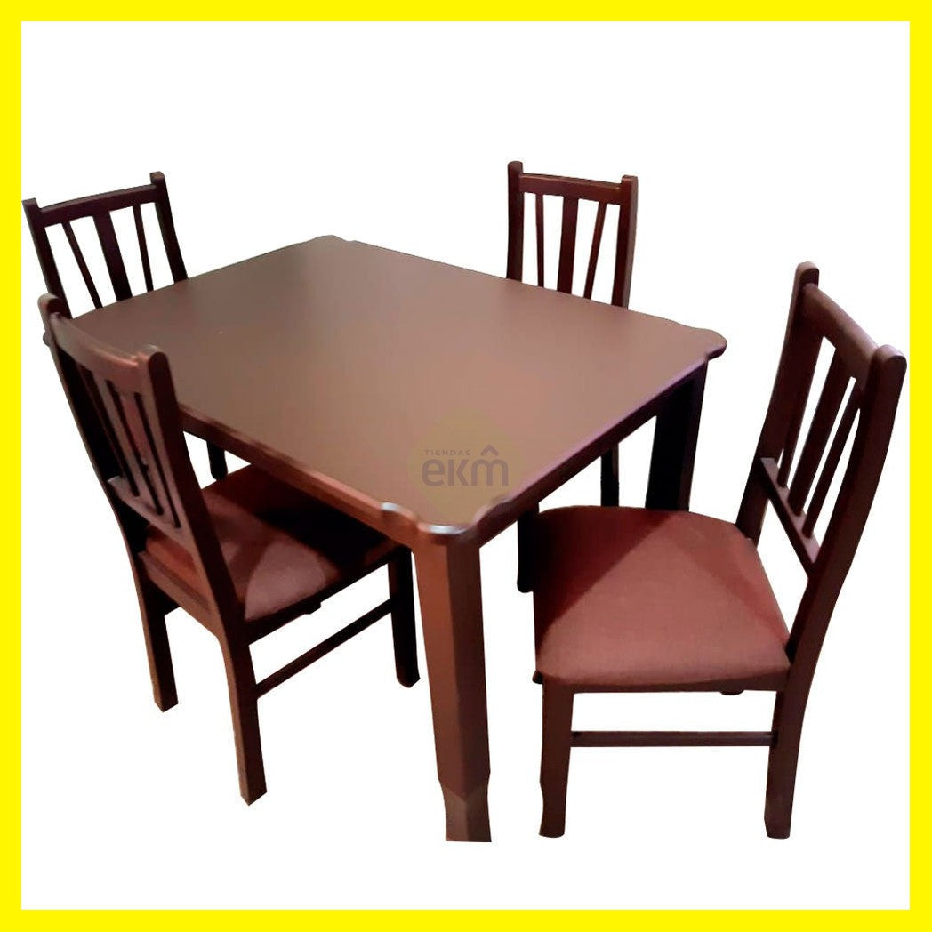 COMEDOR ECONOMICO 4 SILLAS