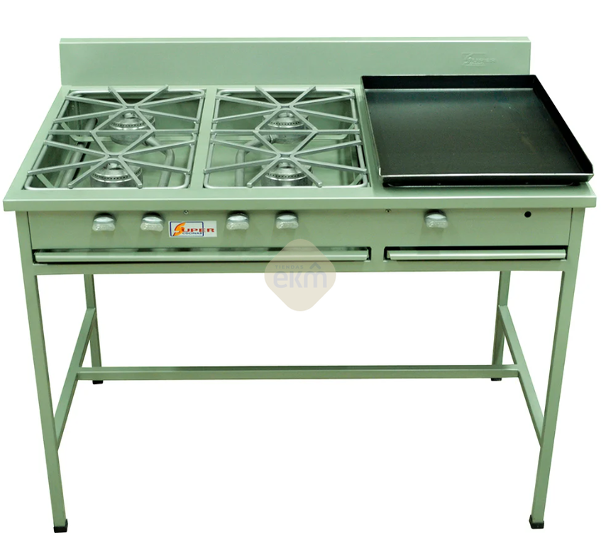 ESTUFA INDUSTRIAL SUPER COCINAS G-415