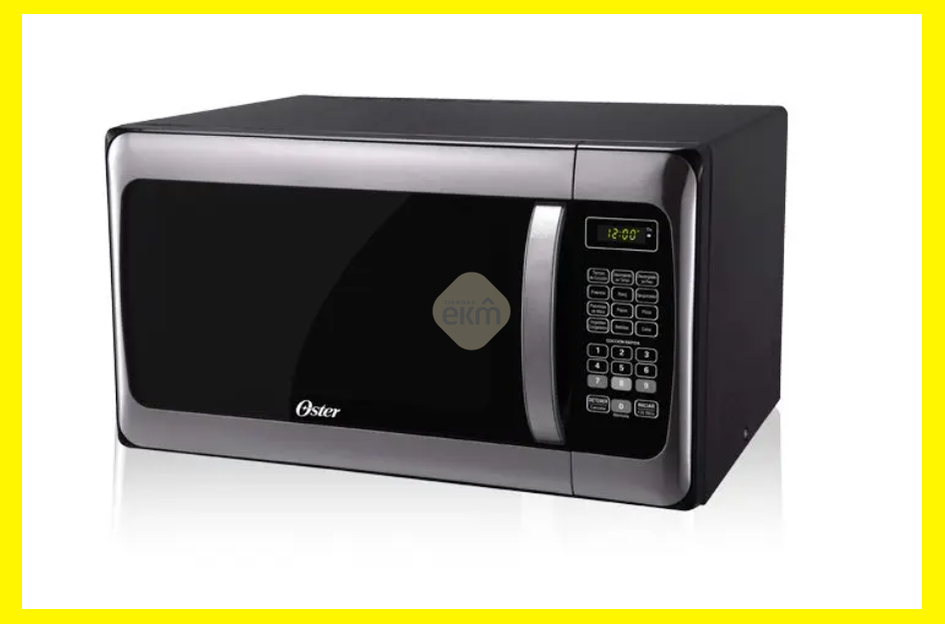 HORNO MICROONDAS OSTER 1100 WATTS 1.1 PIES CUBICOS OGGM161002 ACERO