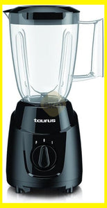 LICUADORA TAURUS RAGAZZA GLASS 300 WATTS 2 VEL COLOR NEGRO