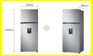 REFRIGERADORA LG VT38WPP 14 PIES INOX