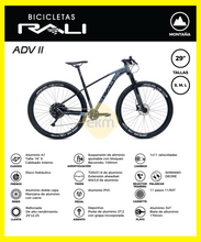 Cargar imagen en el visor de la galería, Bicicleta Rali ADV II 29 Frenos de Disco Hidraúlicos
