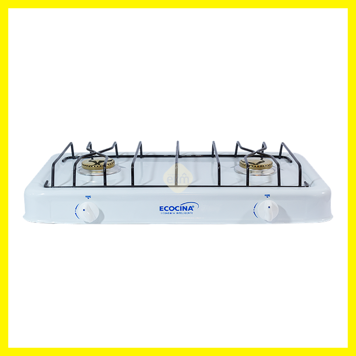 Estufa de mesa Ecocina 2 quemadores