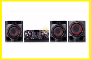 Minicomponente LG XBOOM CJ45 de 720 W de potencia RMS, Multi Bluetooth, TV Sound Sync, Karaoke