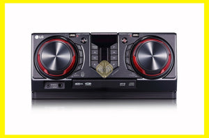 Minicomponente LG XBOOM CJ45 de 720 W de potencia RMS, Multi Bluetooth, TV Sound Sync, Karaoke