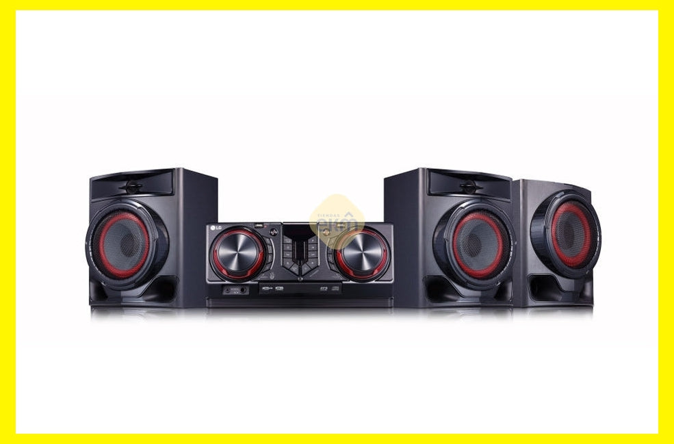 Minicomponente LG XBOOM CJ45 de 720 W de potencia RMS, Multi Bluetooth, TV Sound Sync, Karaoke