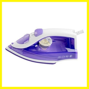 Plancha de vapor Black & Decker suela antiadherente IRBD204