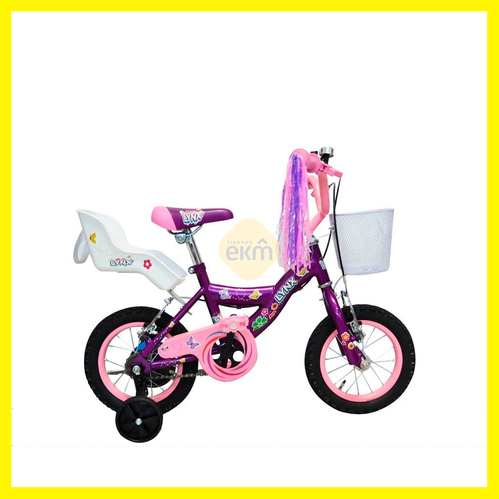 Bicicleta Lynx para niña talla 12