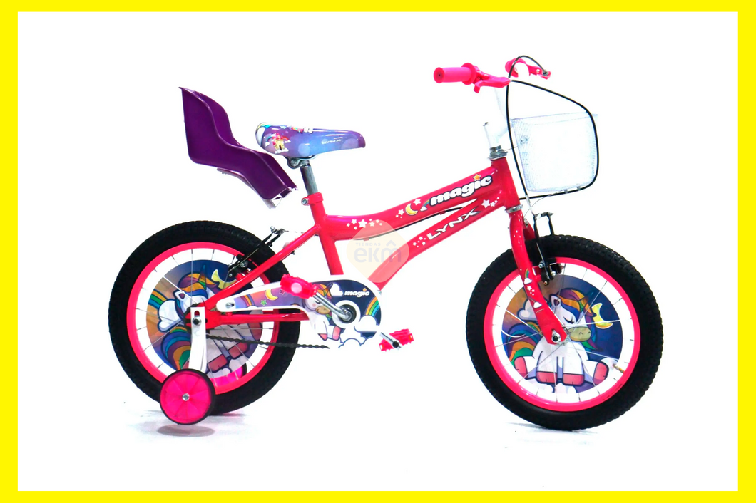 Bicicleta Lynx para niña talla 16