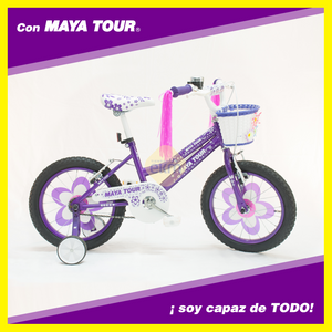 Bicicleta Maya Tour para niña 12