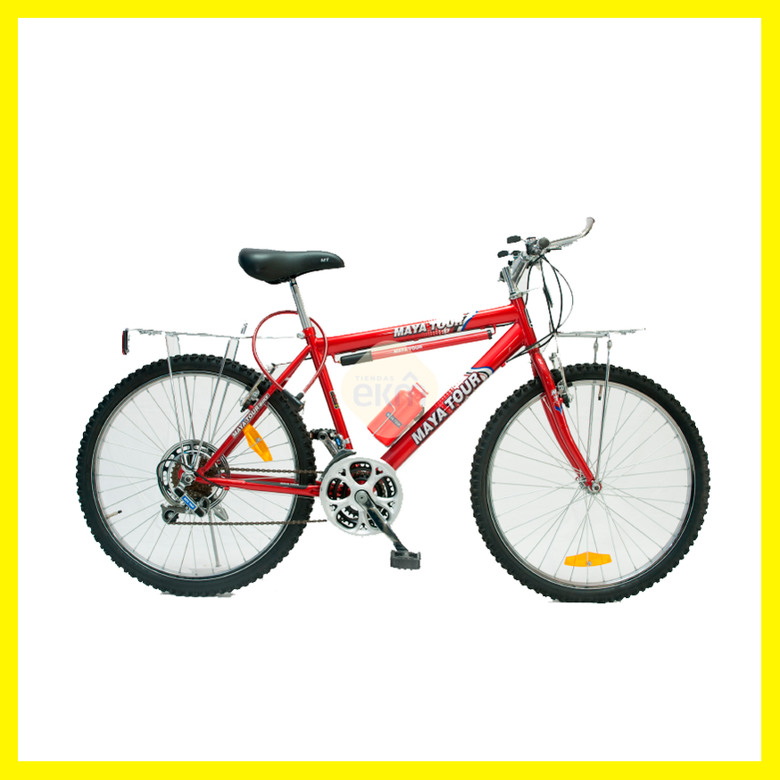 Bicicleta Maya Tour Montañesa de Caballero Talla 26 Equipamiento Completo